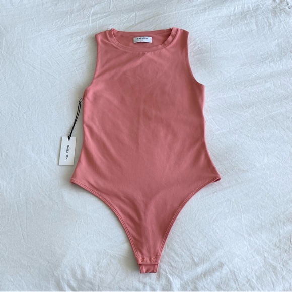Aritzia Tops - Babaton Pink Contour Bodysuit